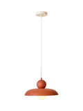 MADE Eliya red pendant ceiling light, imported from the UK