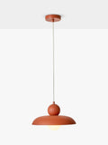 MADE Eliya red pendant ceiling light, imported from the UK