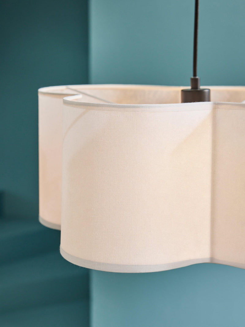 MADE Giana Easy-Fit lamp shade 20x50cm, UK version