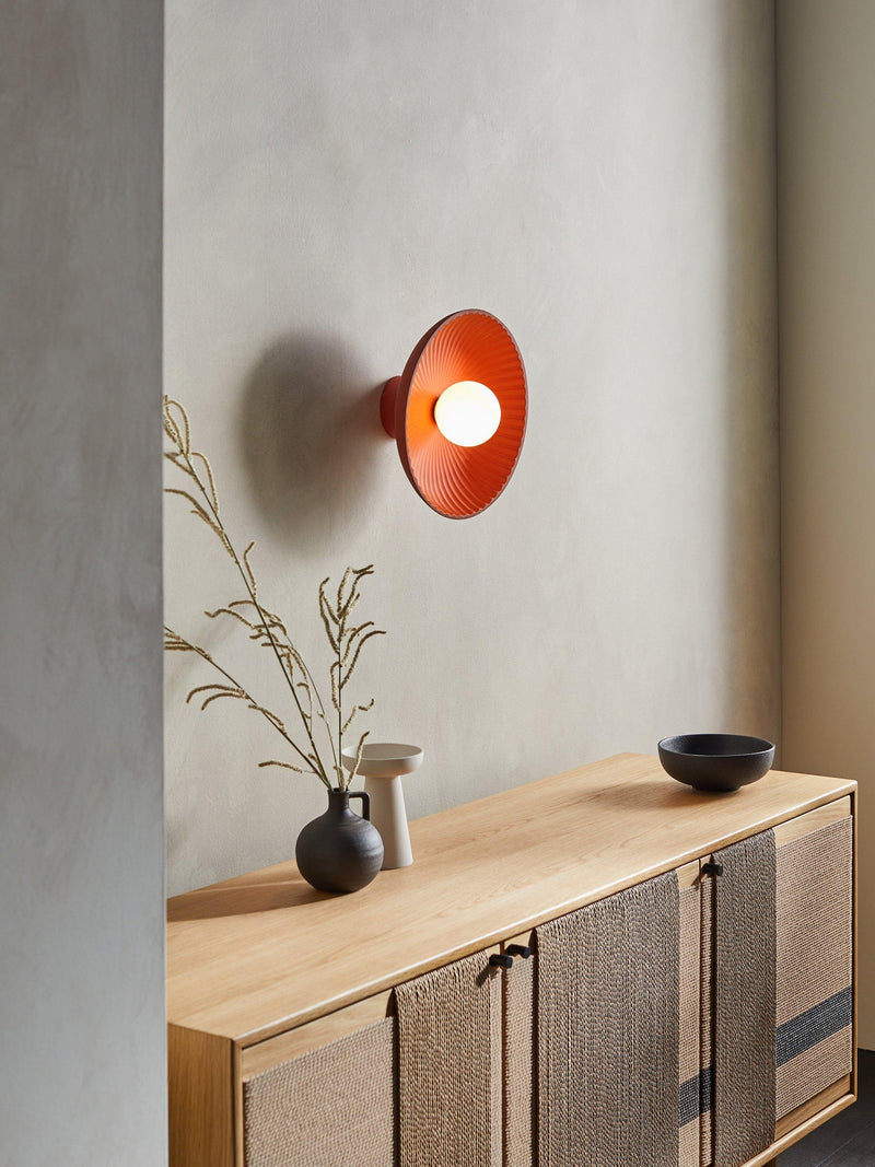MADE Eliya red wall light (British brand)