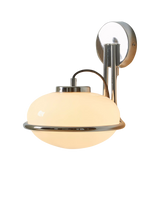 John Lewis MADE Piper Wall Light Metallics Chrome Effect- Buy online at McGrocer