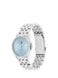 Tommy Hilfiger women's watch blue dial stainless steel strap 30mm (British brand)