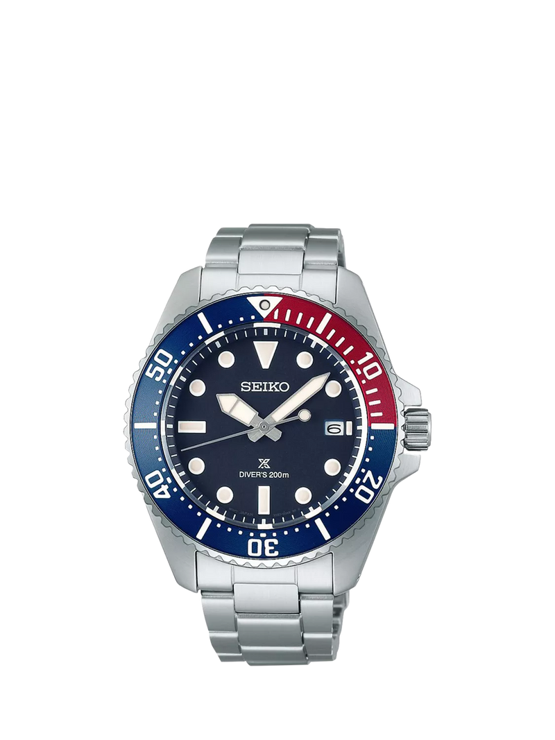 Seiko Prospex Solar Diver men's watch (British brand)
