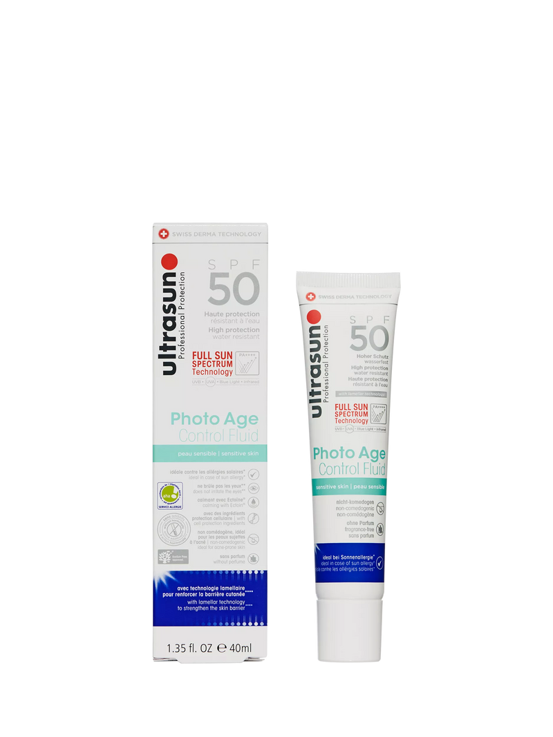Ultrasun Photo Age Control face fluid 40ml, imported from the UK