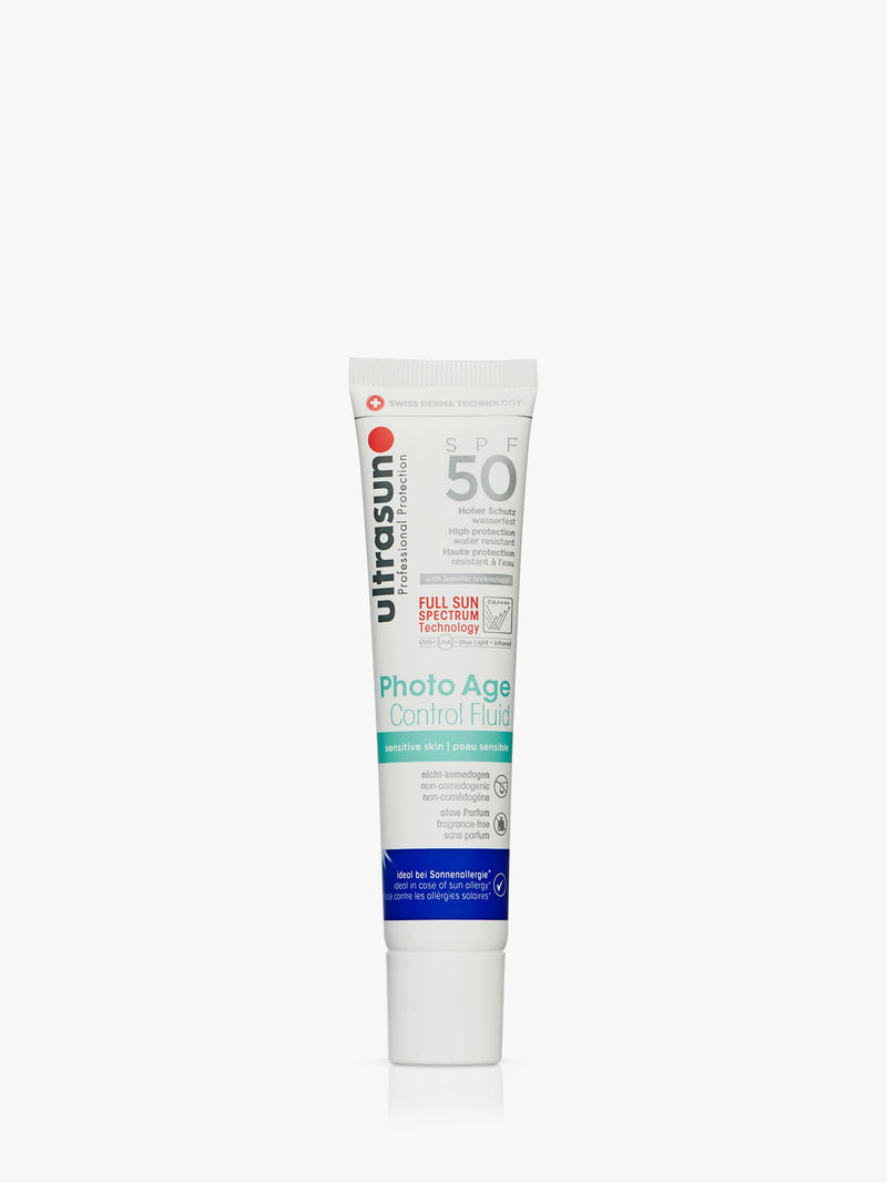 Ultrasun Photo Age Control face fluid 40ml, imported from the UK