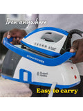 Russell Hobbs steam generator iron blue, imported from the UK