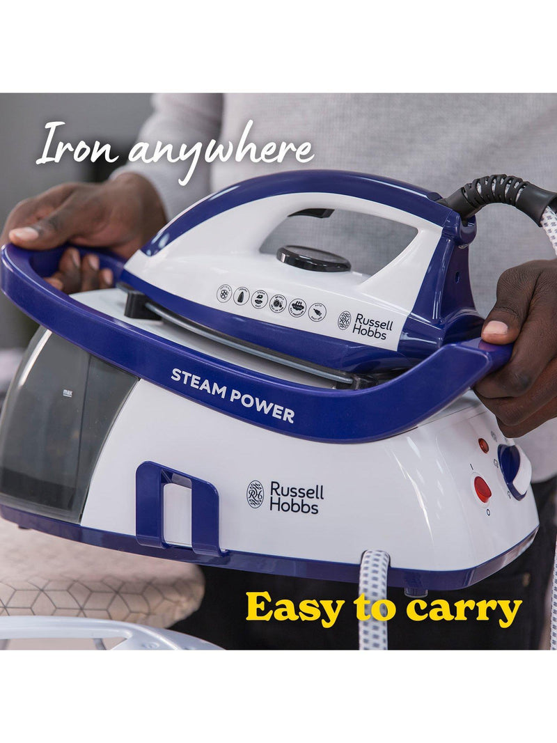Russell Hobbs steam generator iron purple, imported from the UK