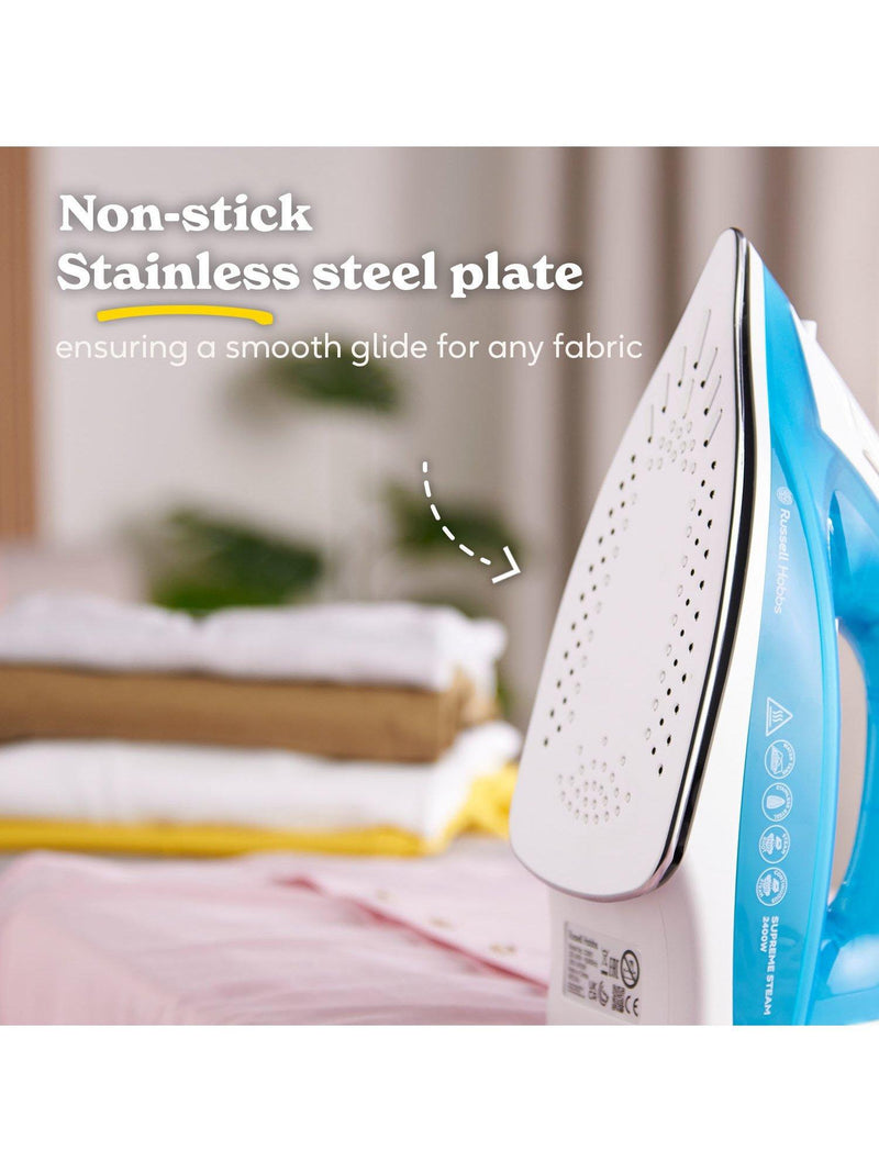 Russell Hobbs SupremeSteam blue iron - British product