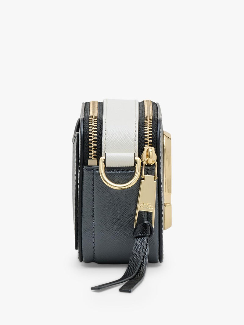 Marc Jacobs Snapshot Umhängetasche aus schwarzem Leder (Britische Marke)