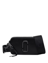 John Lewis Marc Jacobs Snapshot Leather Crossbody Bag, Black- Buy online at McGrocer