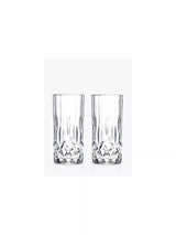 John Lewis John Lewis Paloma Opera Crystal Glass Highball Set of 2 350ml Clear- Buy online at McGrocer