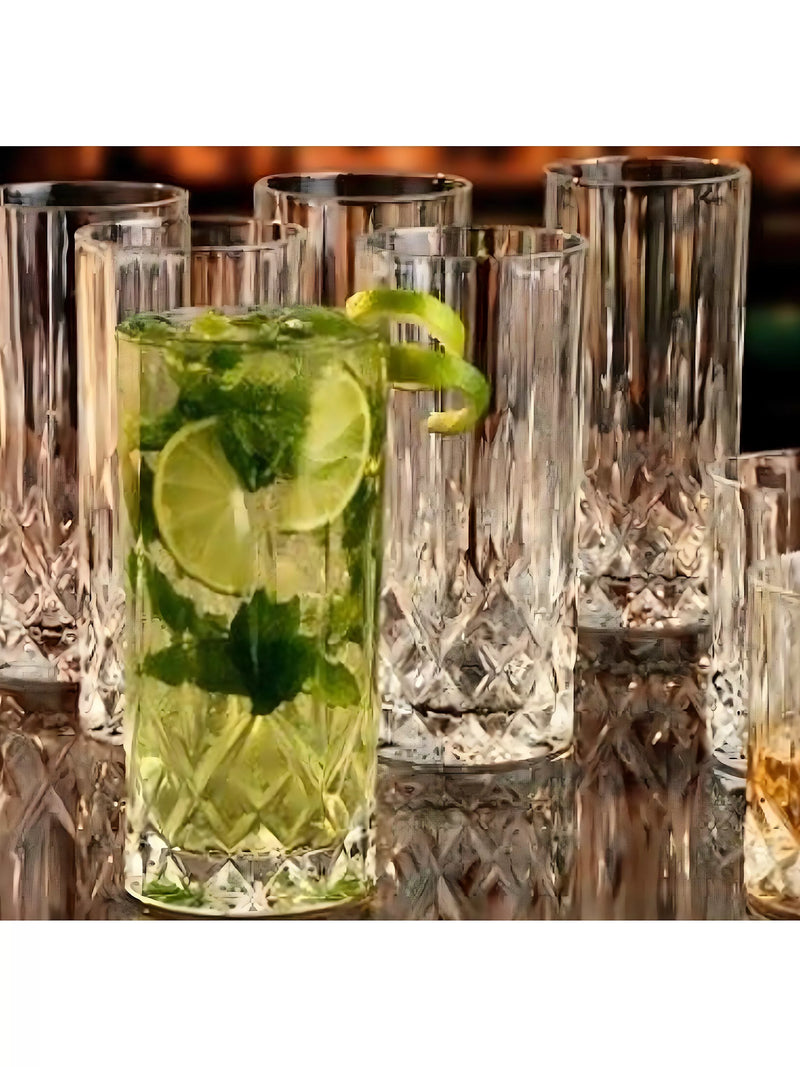 John Lewis Paloma Opera highball glass 350ml set, UK version