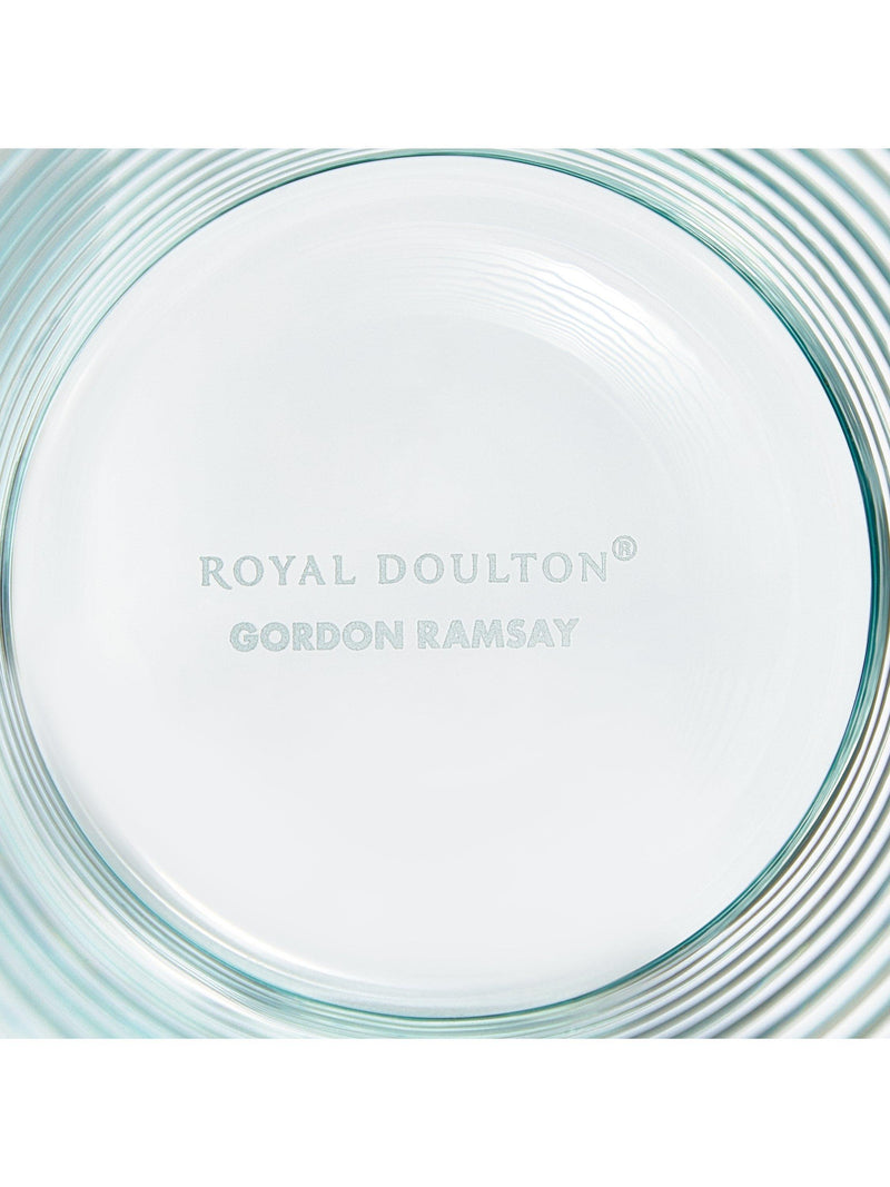 Royal Doulton Gordon Ramsay Maze glass tumblers set of 4 340ml (British brand)