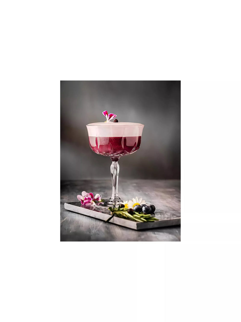 John Lewis Paloma Opera champagne coupe glass set 245ml (British brand)
