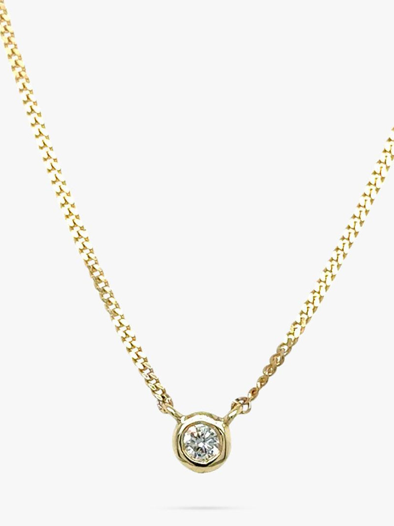 E.W Adams 9ct gold diamond jewellery set, imported from the UK