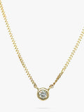 E.W Adams 9ct gold diamond jewellery set, imported from the UK
