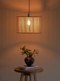 Tom Raffield Artus birch wood pendant ceiling light, imported from the UK