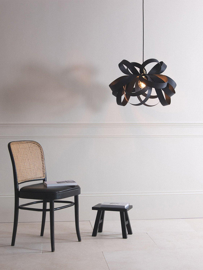 Tom Raffield Noctis Skipper pendant black - British product