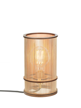 John Lewis Tom Raffield Artus Wood Table Lamp, Birch, 250x150x150mm- Buy online at McGrocer