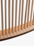 Tom Raffield wall light Birch, imported from the UK