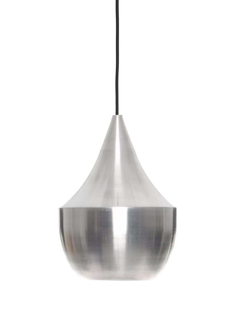 Tom Dixon Unbeaten Fat pendant light aluminium, UK version