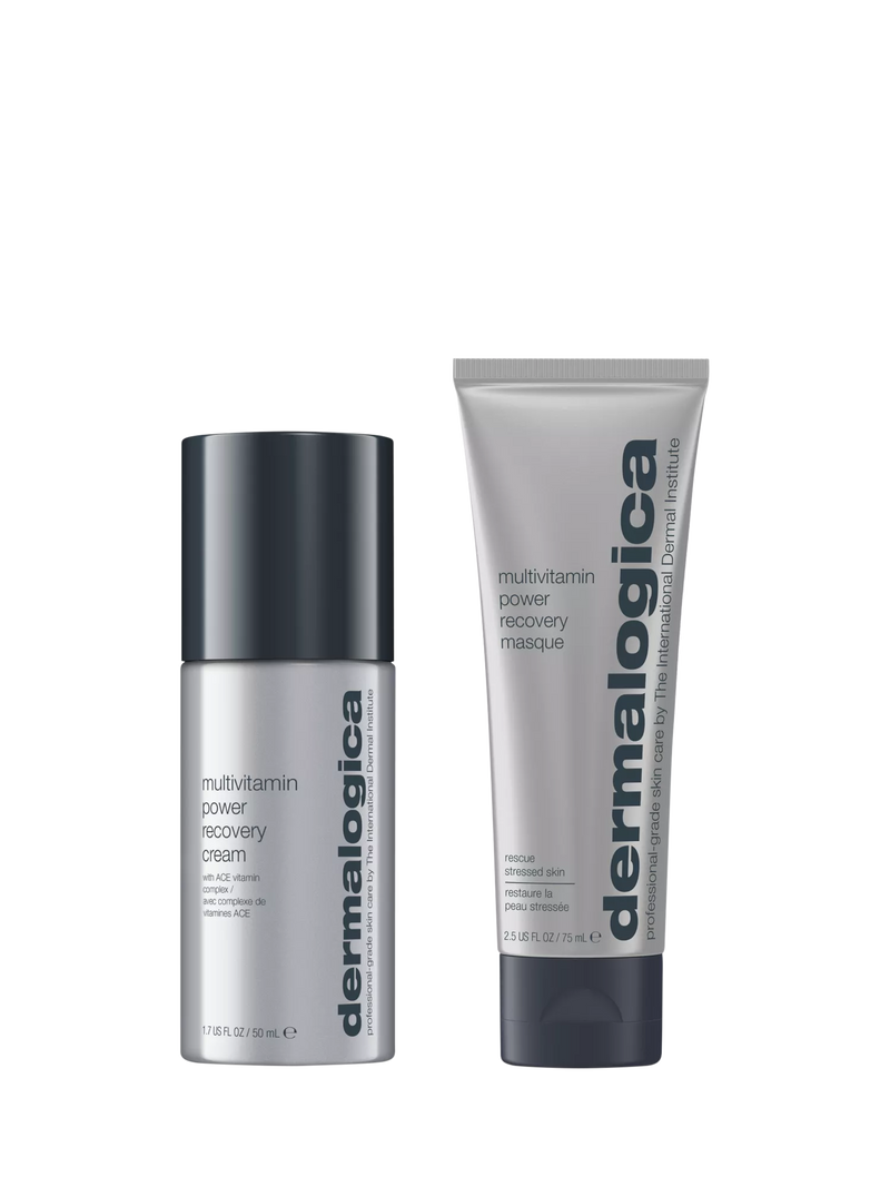 Dermalogica Stressed Skin Recovery System skincare gift set, imported from the UK