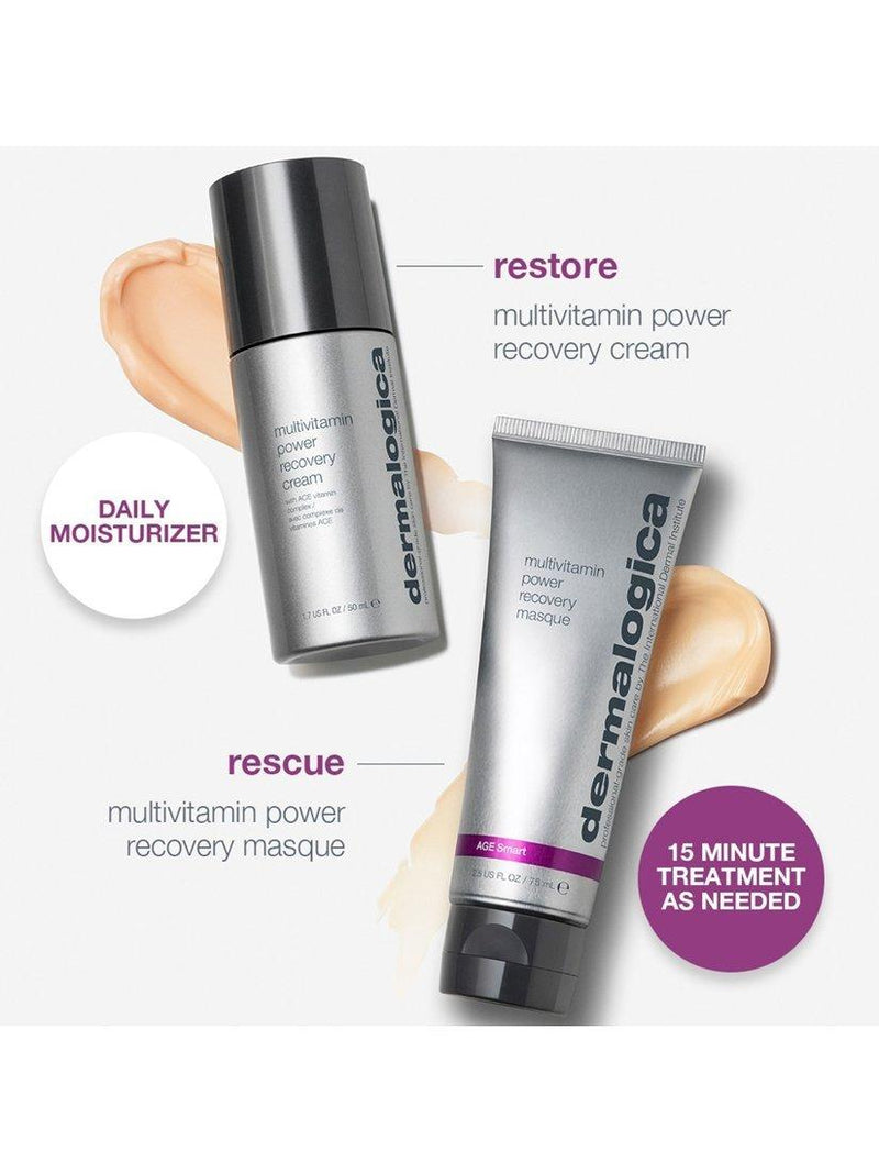 Dermalogica Stressed Skin Recovery System skincare gift set, imported from the UK