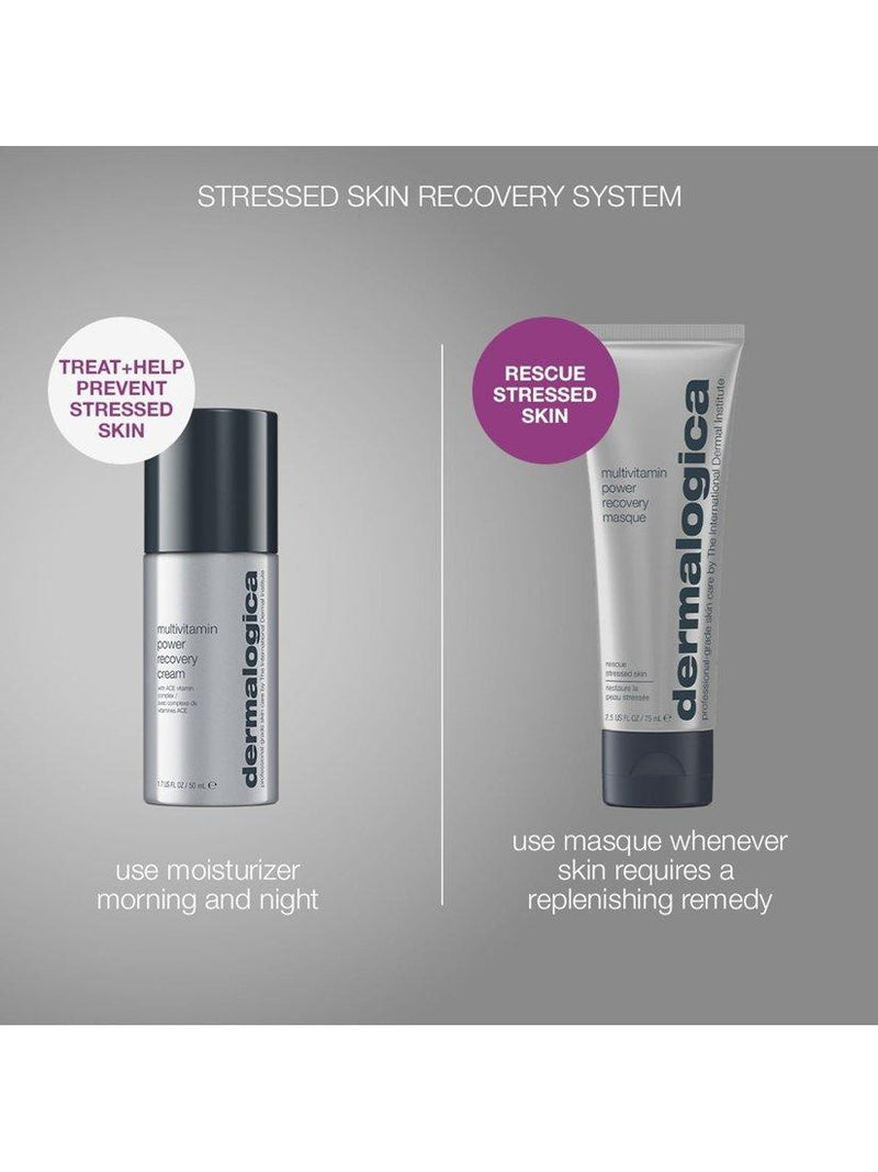 Dermalogica Stressed Skin Recovery System skincare gift set, imported from the UK