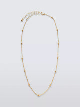 John Lewis John Lewis Satelite Chain Necklace, Gold, 40cm- Buy online at McGrocer
