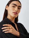 John Lewis statement dome ring gold tone - British product
