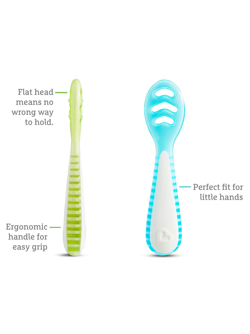 Munchkin Gentle Dip weaning spoons pack 3, imported from the UK