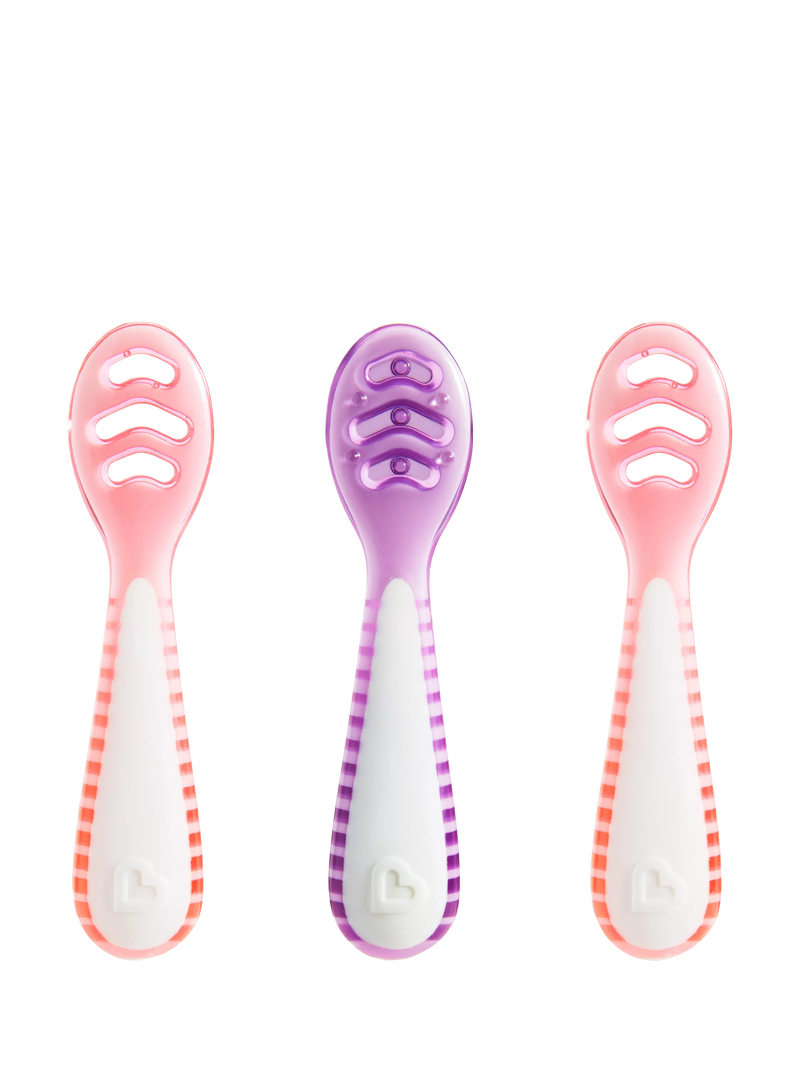 Munchkin Gentle Dip weaning spoon pack of 3, imported from the UK
