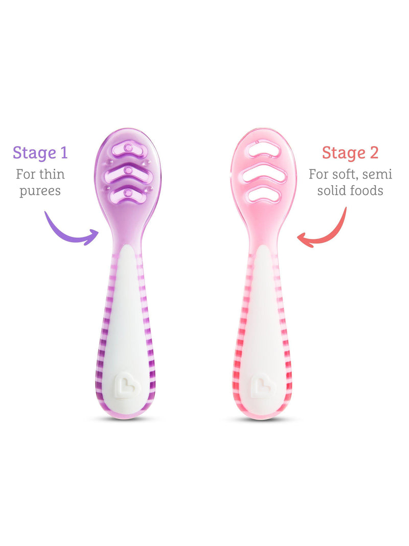 Munchkin Gentle Dip weaning spoon pack of 3, imported from the UK