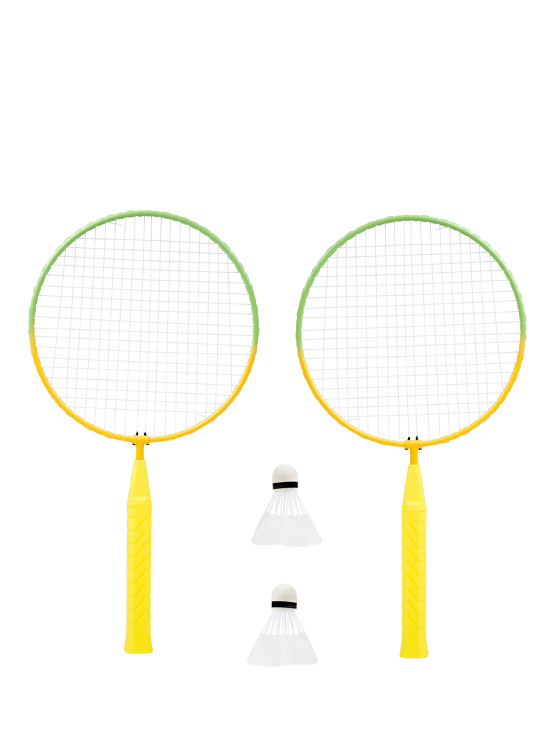 Mookie Mini Badminton Set two rackets shuttlecocks, UK version
