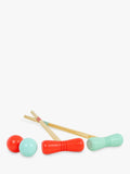 Mookie wooden croquet set for kids with mallets and balls (British brand)