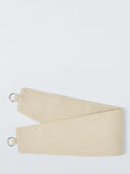 John Lewis textured weave tiebacks in oatmeal, imported from the UK