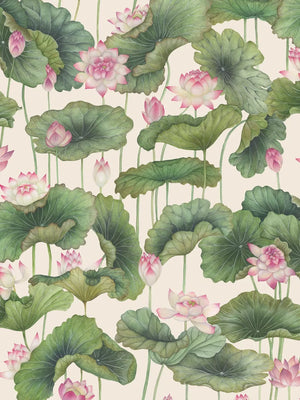 Cole & Son Lily Lotus Decorative Wallpaper