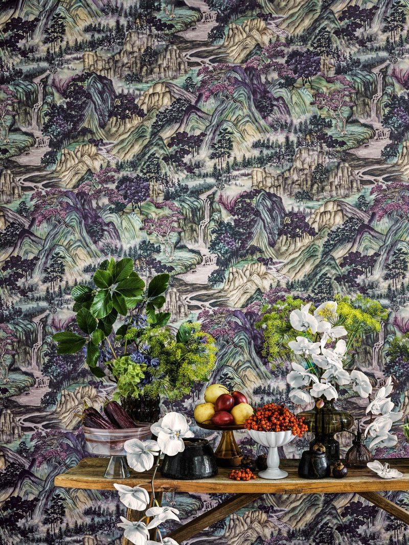 Cole & Son Mountainscape Wallpaper - British product