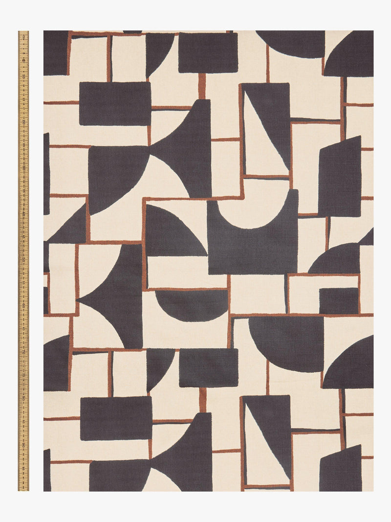 John Lewis x John Cooper Keld furnishing fabric in multi, 145cm, imported from the UK
