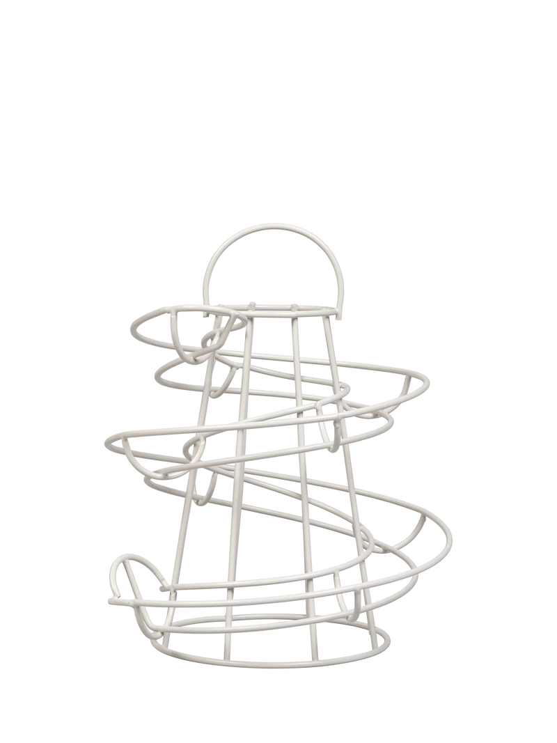 Tala Helter Skelter egg holder cream for 20 eggs, UK version