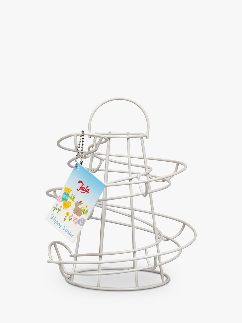 Tala Helter Skelter egg holder cream for 20 eggs, UK version