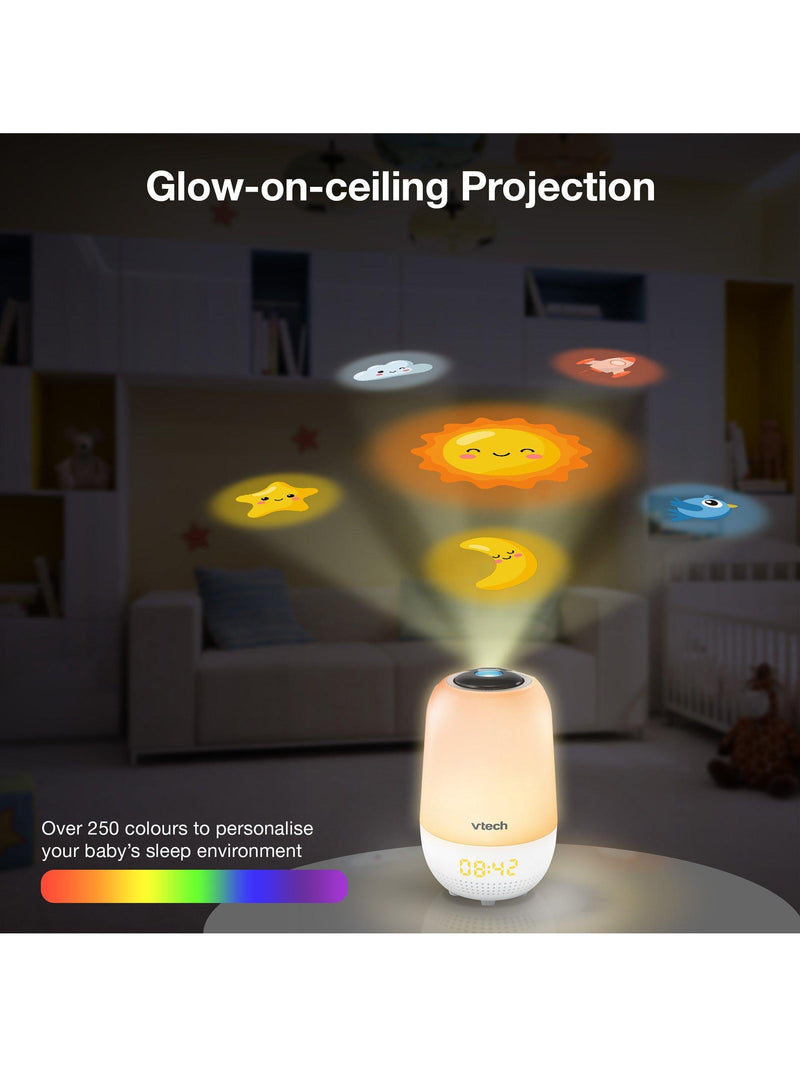 VTech V-Hush Lite soothing sleep trainer night light projector, UK version