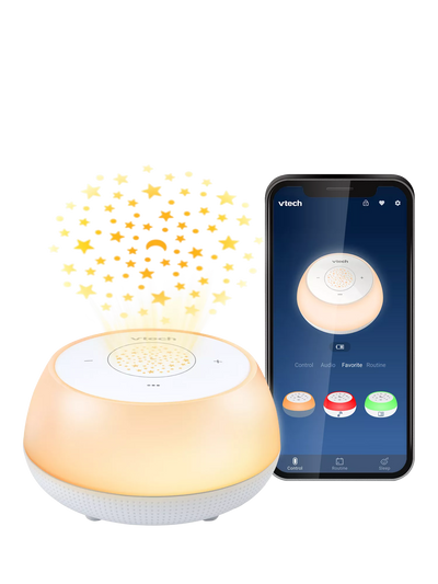 John Lewis Mini Sleep Training Soother with Night Light, Projector, and Bluetooth Speaker- Buy online at McGrocer