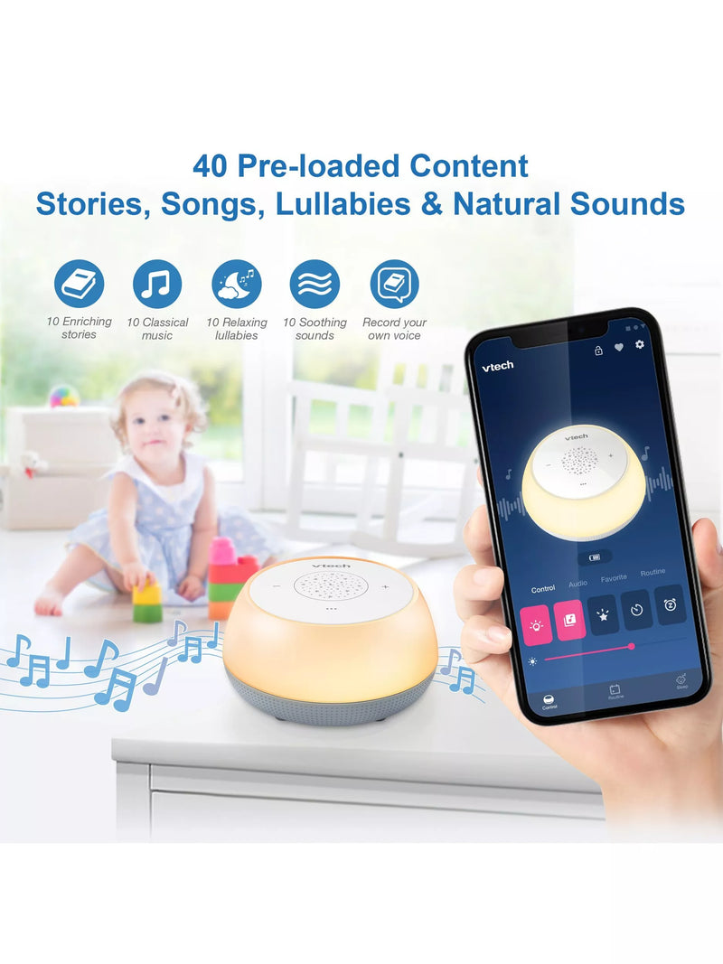 VTech mini sleep training soother with night light and projector (British brand)