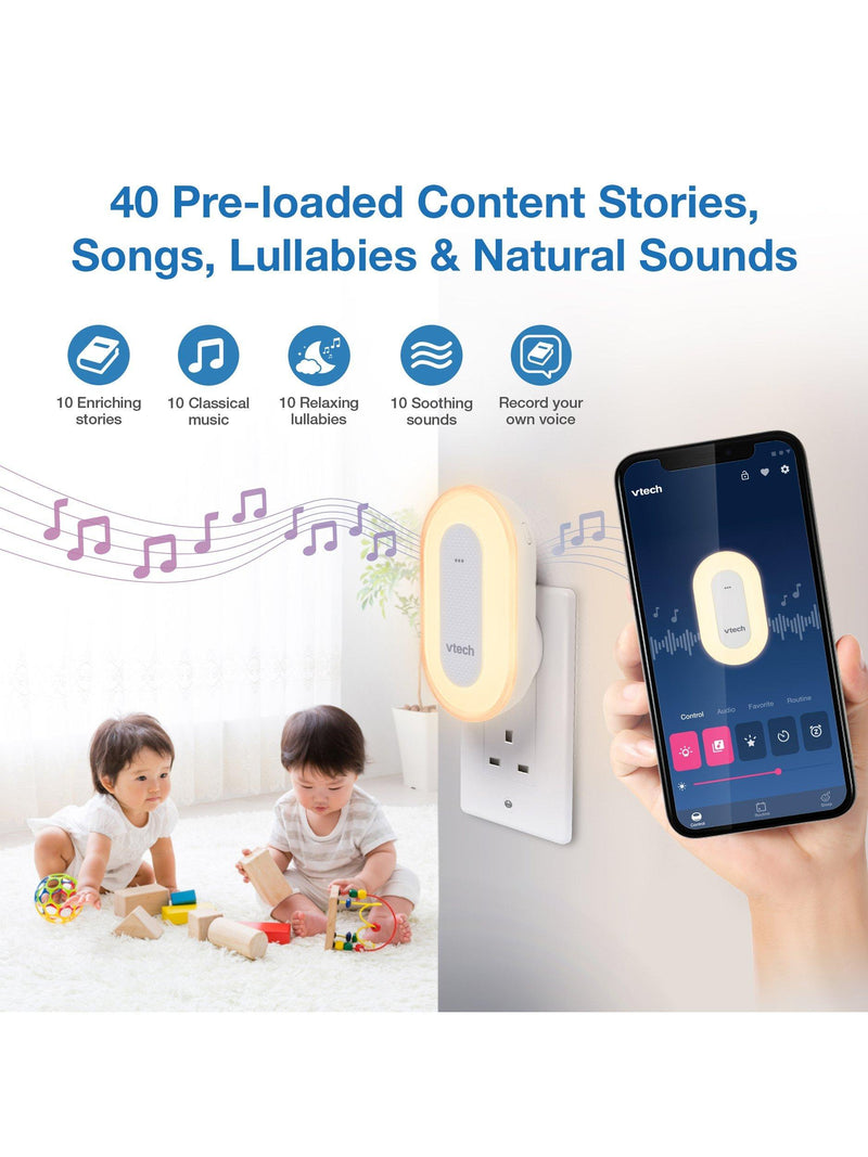 VTech V-Hush sleep soother night light Bluetooth (British brand)