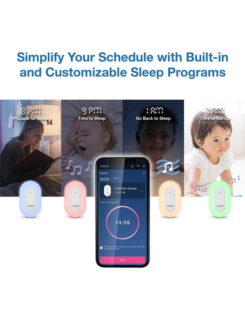 VTech V-Hush sleep soother night light Bluetooth (British brand)