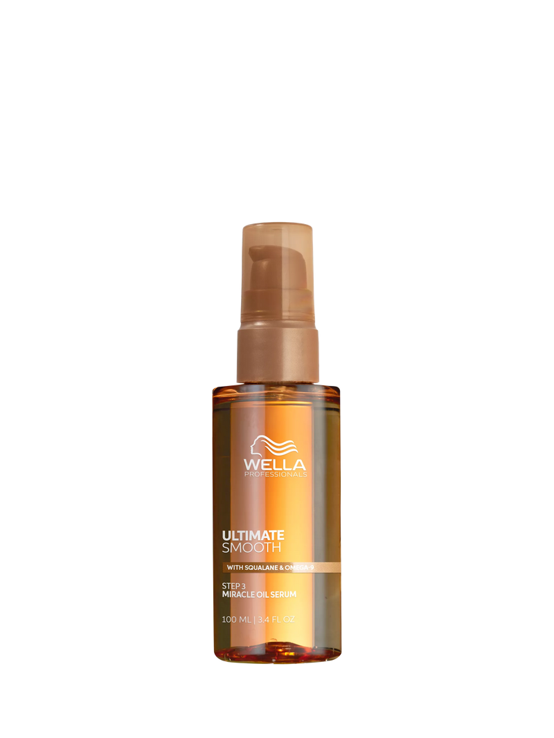 Wella hair oil serum for smooth, frizz-free hair (British brand)