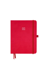 John Lewis BLOX Stationery Large Mid Year Academic 2025-26 Diary, Coral- Buy online at McGrocer