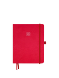 BLOX Stationery large academic diary coral 2025-26 - British product
