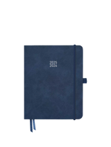 John Lewis BLOX Stationery Large Mid Year Academic Diary 2025-26 Denim- Buy online at McGrocer